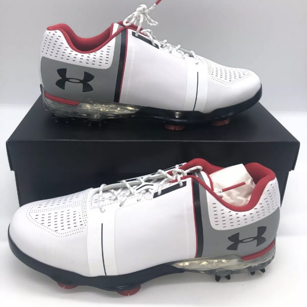 Under Armour Mens Spieth One Wide Golf Shoes - Picture 1 of 7